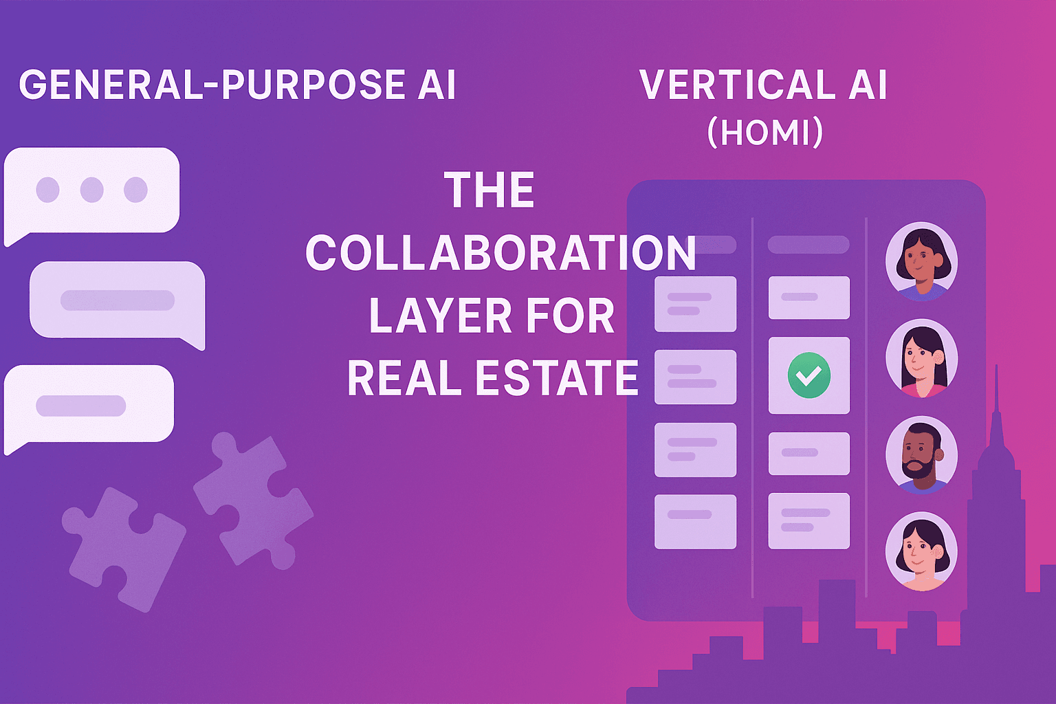 Building the Collaboration Layer for Real Estate: Why Vertical AI Beats General Purpose