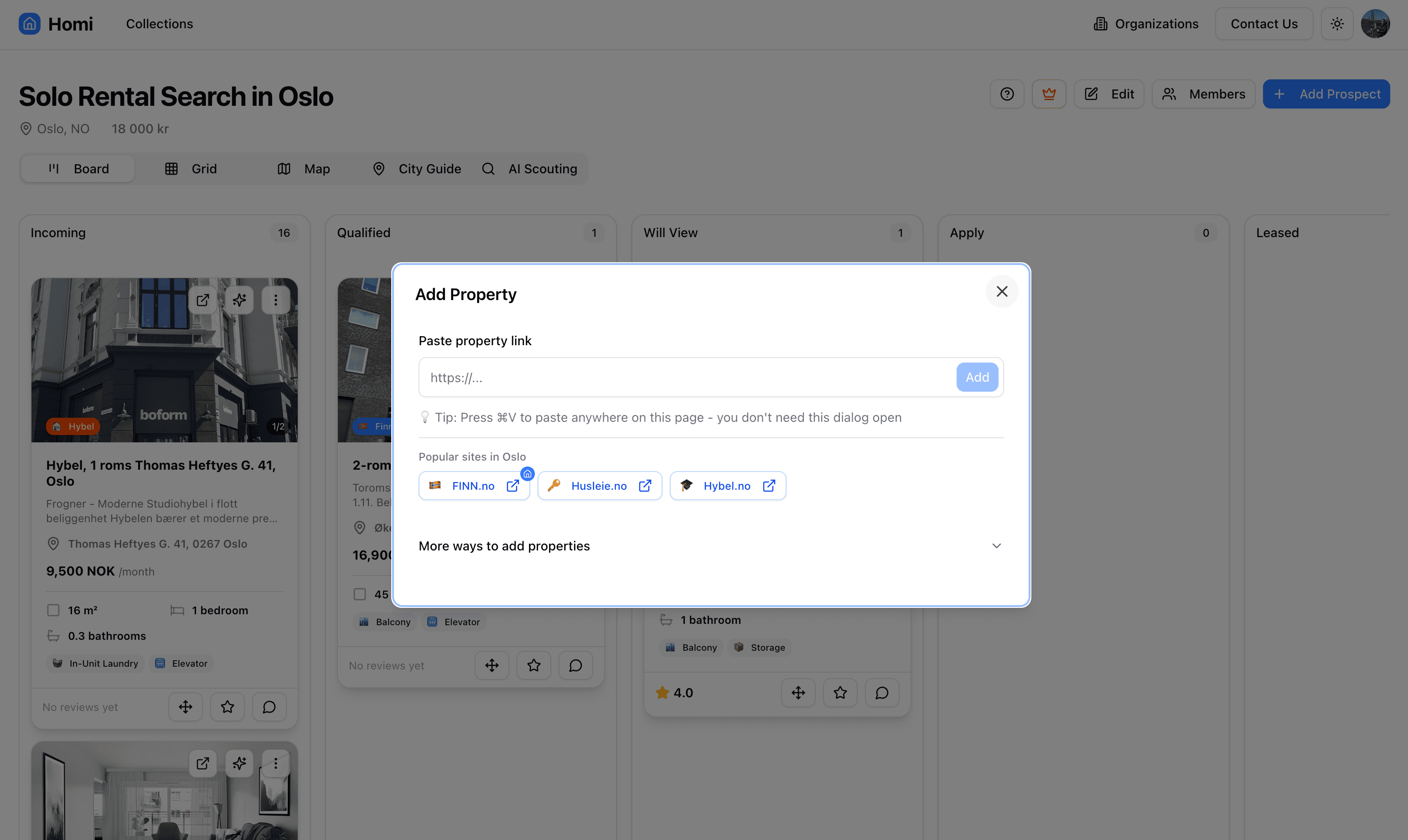 Final clean design with hero input and single accordion