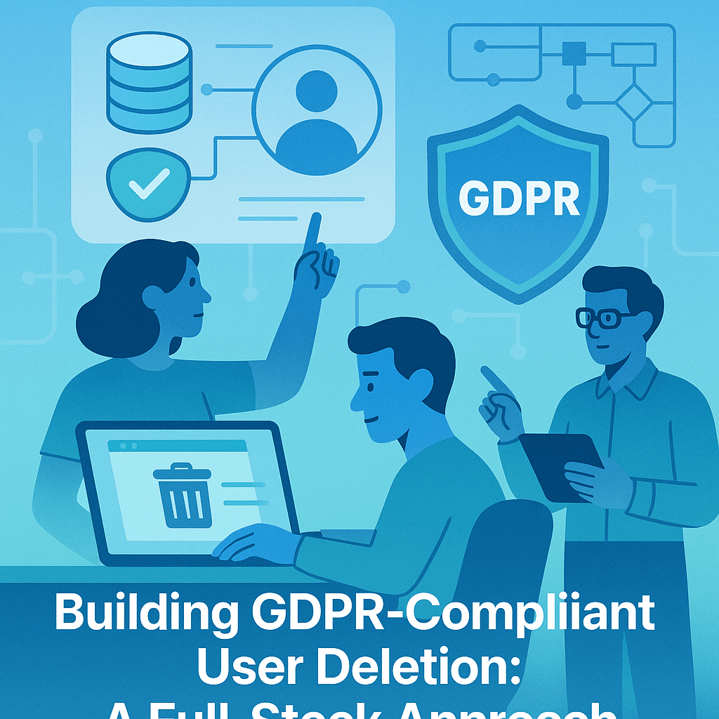 Building GDPR-Compliant User Deletion: A Full-Stack Approach