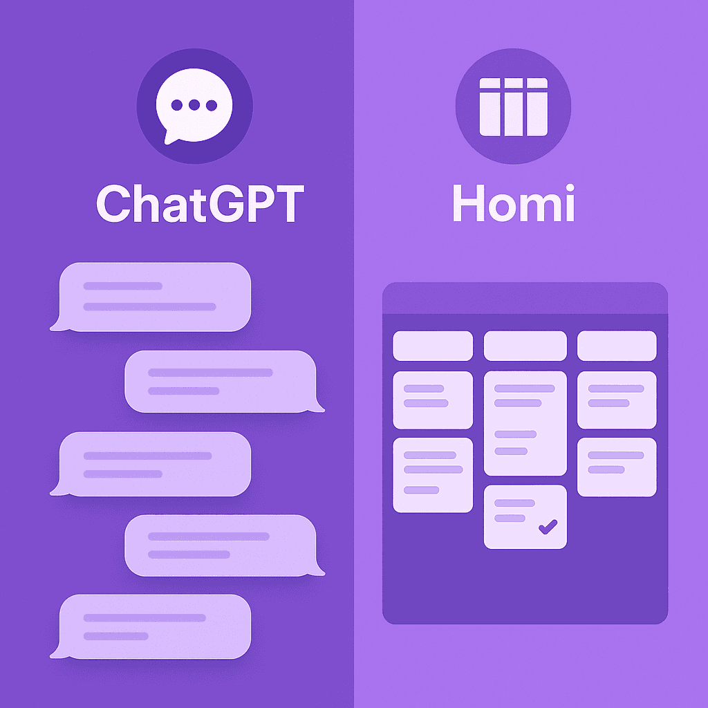 Why ChatGPT Can't Help You Buy Your Dream Home (But Homi Can)